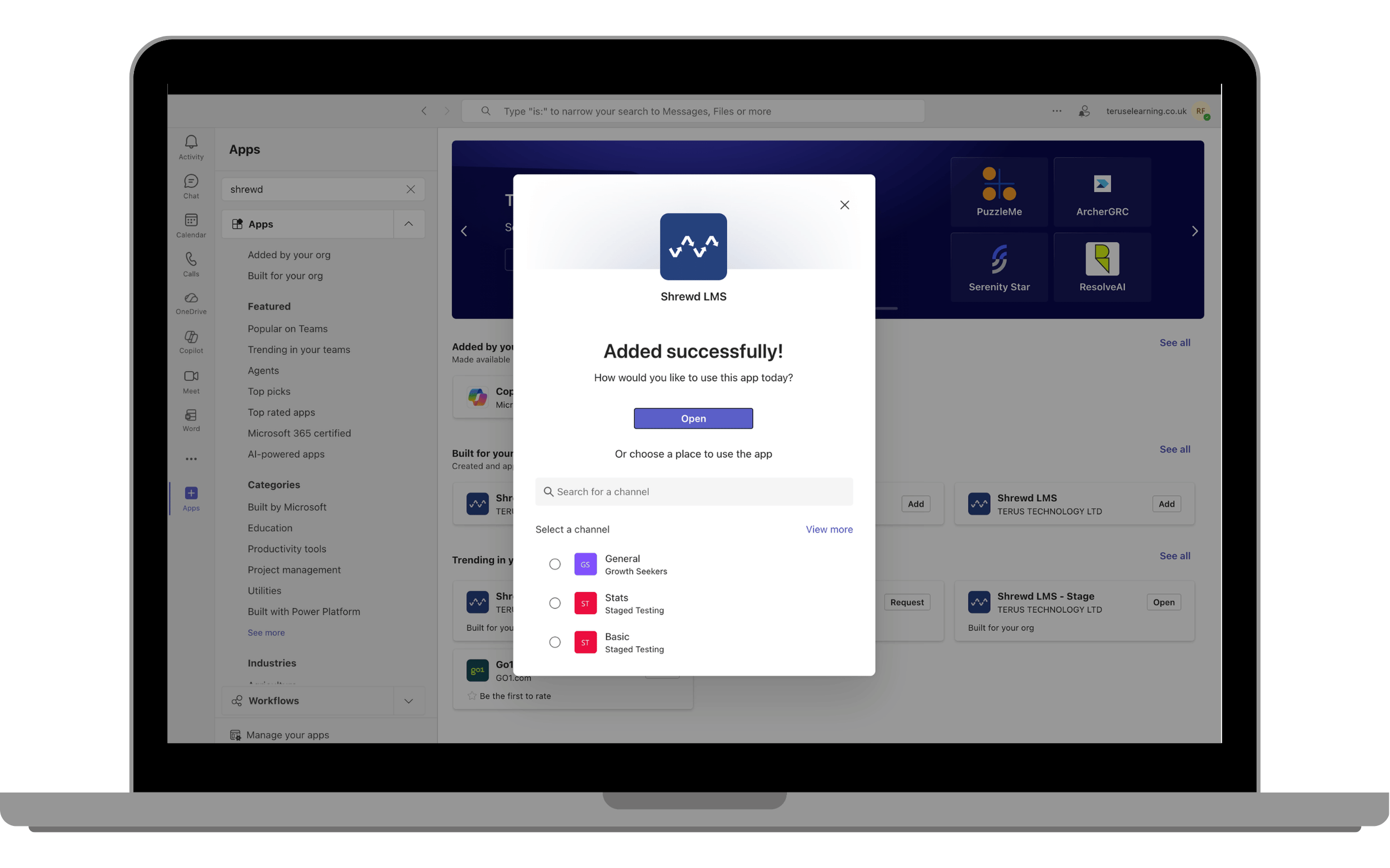 Step 3: Open the App