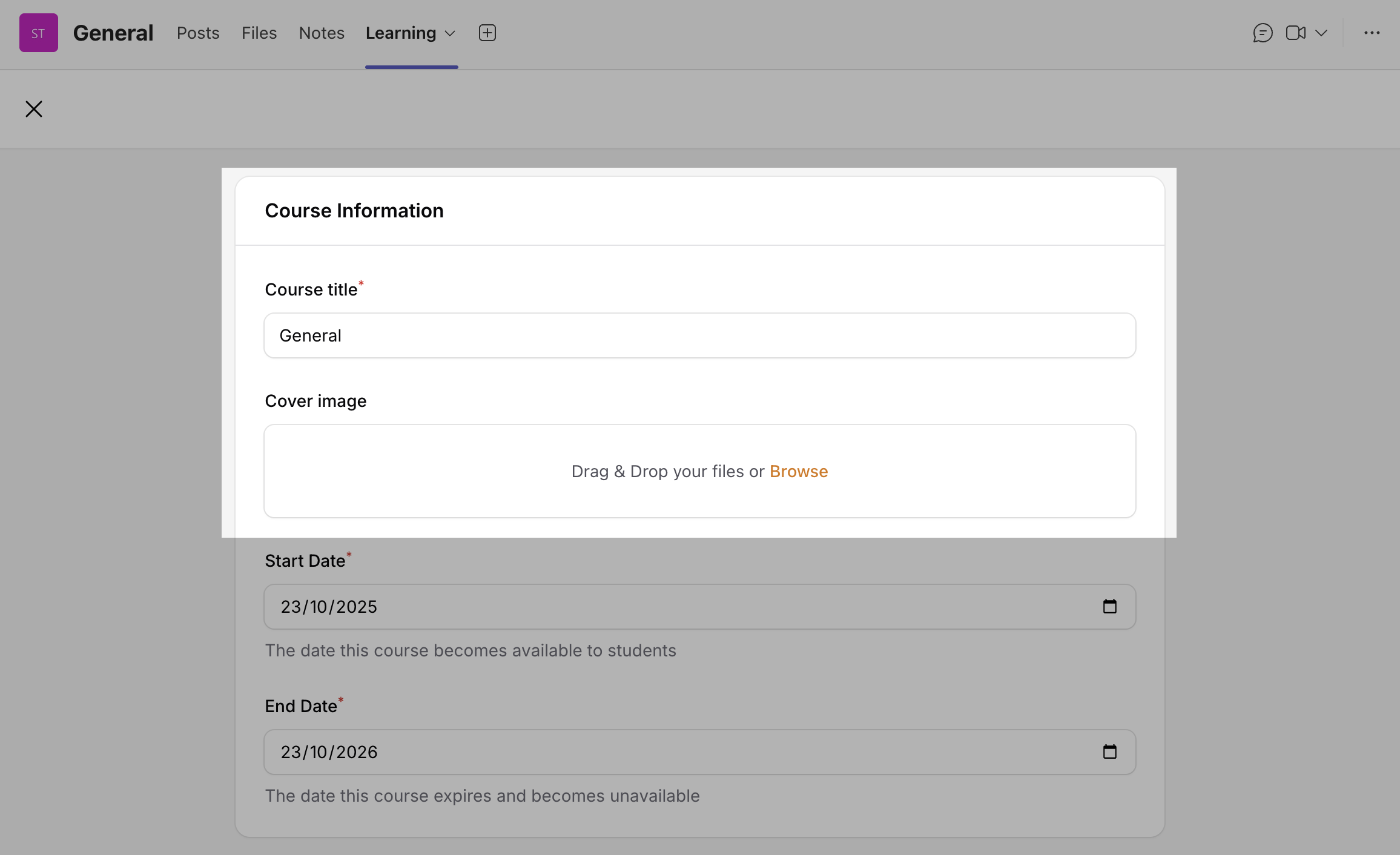 Click **Browse** to select a file, or drag-and-drop your image file.