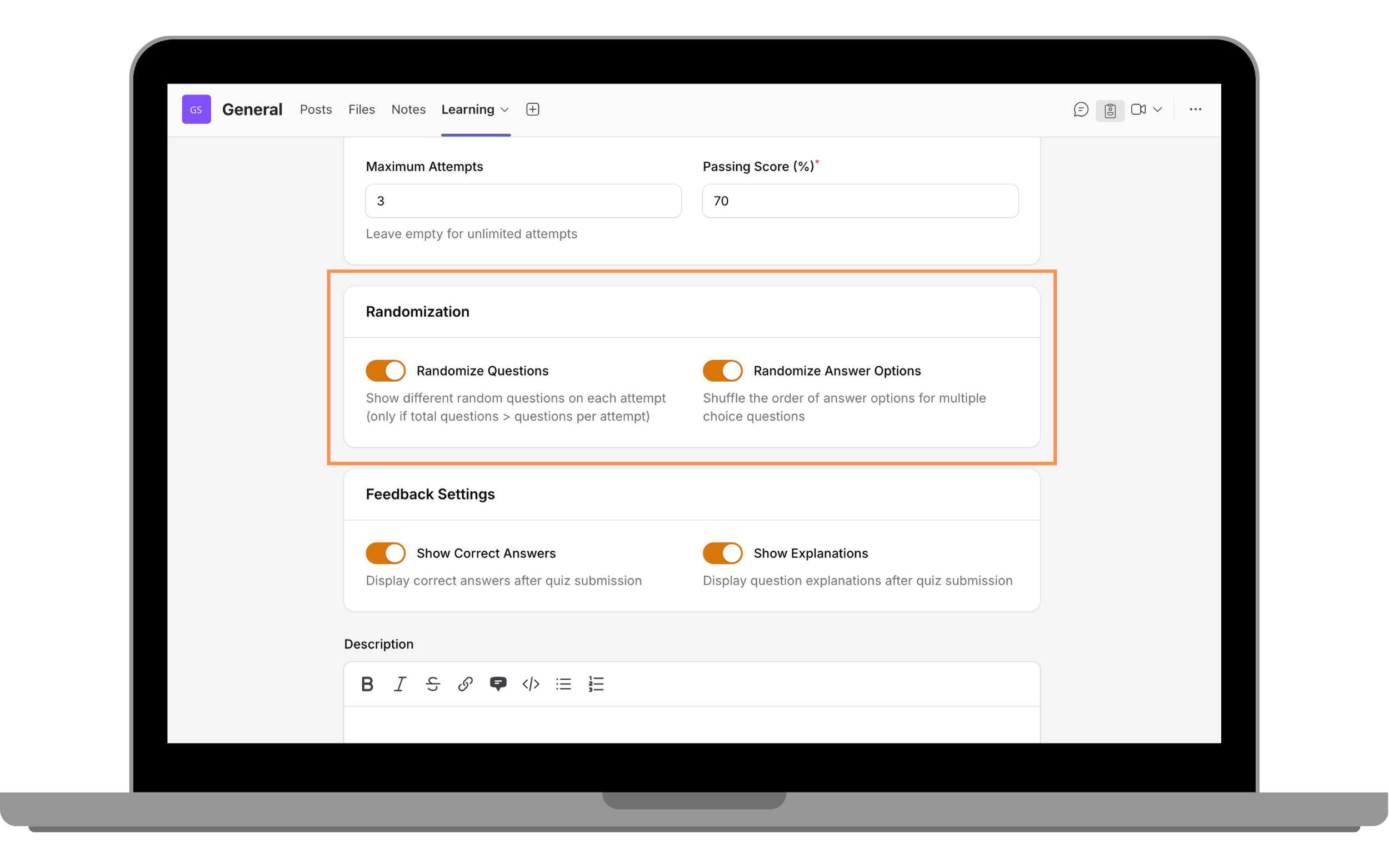 Shrewd LMS 3.4.0: New Quiz Activity for Better Learning Assessment in Microsoft Teams 2